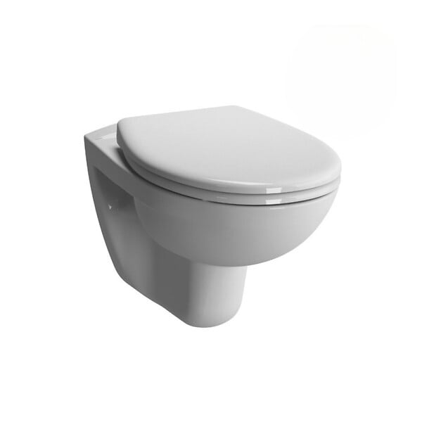 GROHE - Pack WC Bâti-support Rapid SL + WC Vitra Normus + Abattant softclose + Plaque Chrome (RapidSL-Normus-1) - large
