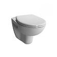 GROHE - Pack WC Bâti-support Rapid SL + WC Vitra Normus + Abattant softclose + Plaque Chrome (RapidSL-Normus-1) - vignette