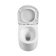 VITRA - Pack WC Bâti-support V-Fix + WC sans bride SAT + Abattant SoftClose + Plaque, Blanc Brillant (V-FixDelanoTQ-1) - vignette
