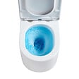 VITRA - Pack WC Bâti-support V-Fix + WC sans bride SAT + Abattant SoftClose + Plaque, Blanc Brillant (V-FixDelanoTQ-1) - vignette