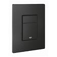 GROHE - Pack WC Bâti-support + WC Roca Inspira onyx sans bride fixations invisibles + Abattant + Plaque noire (RapidSLInspiraO-KF0) - vignette