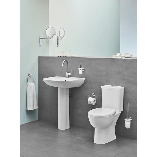 GROHE - Grohe Bau Ceramic Réservoir de chasse équipé 348x153 mm, Blanc alpin (39436000) - large