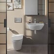 VITRA - Vitra  Integra WC sans bride + Abattant avec frein de chute en Duroplast (7041-003-6285) - vignette