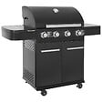 COOK'IN GARDEN - Barbecue au gaz FYRA avec thermomètre - 4 brûleurs - vignette
