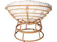 HABITAT ET JARDIN - Fauteuil papasan intérieur/extérieur style loveuse "Bali" - Ø91cm - Beige - vignette