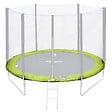 HAPPY GARDEN - Matelas de protection réversible pour trampoline Ø180cm CAIRNS - vert/bleu - vignette