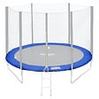 HAPPY GARDEN - Matelas de protection réversible pour trampoline Ø180cm CAIRNS - vert/bleu - vignette