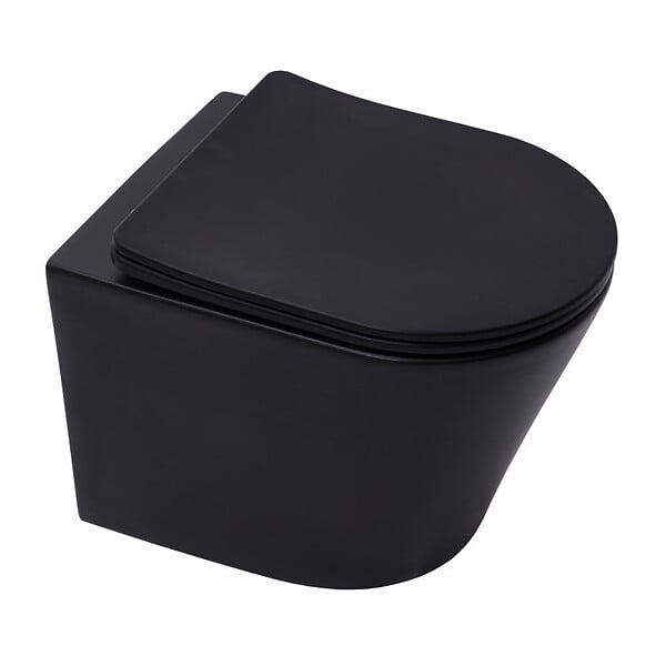 GEBERIT - Pack WC Bati-support Geberit + WC sans bride Swiss Aqua Technologies + Fixations cachees + Abattant softclose - large