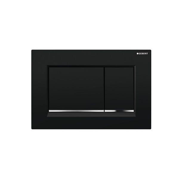 GEBERIT - Pack WC Bati-support Geberit + WC sans bride Swiss Aqua Technologies + Fixations cachees + Abattant softclose - large