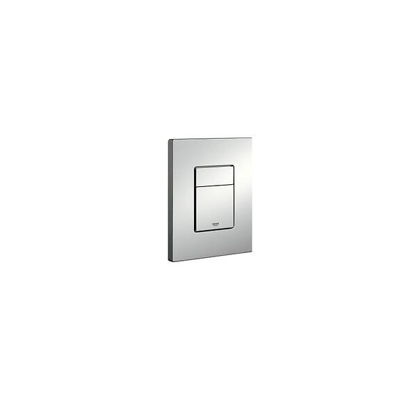 GROHE - Pack WC Bâti Autoportant Solido + WC suspendu Jika Neo avec abattant + Plaque chrome (AUTOPORTANT-S-LINEPRO-1) - large
