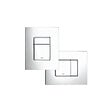 GROHE - Pack WC Bâti-support Rapid SL + WC sans bride LIVEA Bello + Abattant softclose + Plaque Chrome (RapidSL-Bello-1) - vignette
