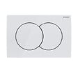 GEBERIT - Pack WC Bati-support Geberit Duofix + WC sans bride Vitra S60 + Abattant SoftClose + Plaque Blanche (S60Geb3) - vignette