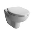 VILLEROY & BOCH - Pack WC Bâti-support Villeroy & Boch Viconnect + WC Vitra Normus + Abattant frein de chute + Plaque blanche (ViConnectNormus-2) - vignette
