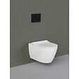 VILLEROY & BOCH - Pack WC Bâti-support Villeroy & Boch Viconnect + WC sans bride, fixations invisibles + Abattant frein de chute + Plaque Blanche - vignette