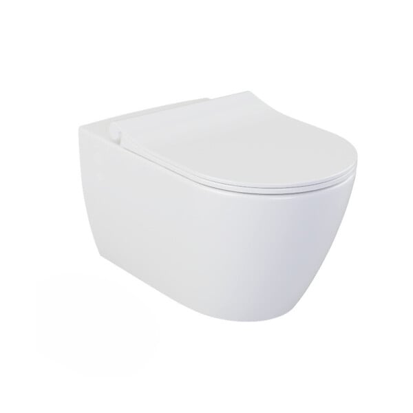GROHE - Pack WC Bâti-support + WC sans bride Bello + Abattant softclose + Set d'habillage (RapidSL-Bello-1-sabo) - large