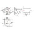 VILLEROY & BOCH - Pack WC bâti-support Villeroy & Boch + WC suspendu sans bride Swiss Aqua Technologies + abattant SoftClose + Plaque (VCNSAT2CH) - vignette