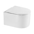 GEBERIT - Pack WC Bâti-support Geberit + WC sans bride Swiss Aqua Technologies + abattant SoftClose + plaque - vignette