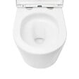 SWISS AQUA TECHNOLOGIES - Swiss Aqua Technologies Brevis WC suspendu sans bride avec abattant SoftClose, rinçage Vortex, fixations invisibles, blanc (SATBRE010RTORP) - vignette