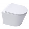 GROHE - Pack WC Bâti autoportant + WC suspendu sans bride Infinitio + Abattant softclose + Plaque Blanche + Set d'isolation phonique - vignette