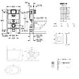 GROHE - Pack WC bâti-support Rapid SL + WC suspendu sans bride + abattant SoftClose + plaque chrome (RSL082CETOR1) - vignette