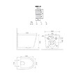VILLEROY & BOCH - ViConnect Pro S pack WC bâti Villeroy & Boch + WC suspendu sans bride Ceramia + abattant SoftClose + plaque chrome (VCNCETOR2CH) - vignette