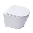 VILLEROY & BOCH - ViConnect Pro S Pack WC bâti-support Villeroy & Boch + WC sans bride Swiss Aqua Technologies + abattant + plaque (VCNINFI2CH) - vignette