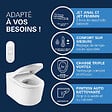 GROHE - Grohe Sensia WC lavant suspendu technologies SkinClean, blanc (G36507SH0) - vignette