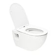 GROHE - SOLIDO Pack Bâti-support + WC sans bride SAT + Abattant SoftClose + Plaque chrome+ Set d'habillage (AUTOPORTANT-PROJECT-1-SABO) - vignette