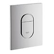 GROHE - Grohe Pack WC bâti support Solido 113cm + Cuvette SAT rimless fixations invisibles + Abattant softclose + Plaque chrome - vignette