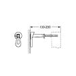 SWISS AQUA TECHNOLOGIES - Swiss Aqua Technologies Pack WC Bâti-support + WC sans bride SAT Infinitio 2.0, fixations invisibles + Plaque chrome - vignette