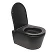 GROHE - Pack WC Bâti-support Rapid SL + WC SAT sans bride noir mat + Abattant softclose + Plaque noire mat (RapidSL-BlackSATrimless-KF0) - vignette