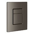 GROHE - Pack Rapid SL autoportant + plaque hard graphite brossé + WC suspendu SENTO + abattant noir mat - vignette