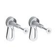 GROHE - Set Bati-support Rapid SL avec fixations murales et plaque de déclenchement noir mat (38811KF0) - vignette