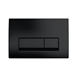GEBERIT - Duofix UP100 Pack bâti-support + WC sans bride Vitra Integra + Abattant SoftClose + Plaque Delta 50 Noir Mat (BlackIntegraGeb10) - vignette