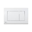 SWISS AQUA TECHNOLOGIES - Pack WC bâti-support autoportant + WC suspendu sans bride avec abattant SoftClose + plaque blanche (STROGAWR01-U) - vignette