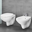 GROHE - Grohe Bau Ceramic WC suspendu sans bride, blanc alpin (39351000) - vignette