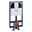 GROHE - Grohe Rapid SL Bâti-support WC avec Réservoir 80mm, hauteur 1,13 m et largeur 0,62 m (38994000) - vignette