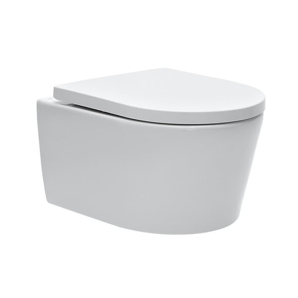 GROHE - Pack WC Bâti-support Rapid SL + WC SAT sans bride + Abattant SoftClose + Plaque chrome + Set d'habillage (ARENASATSB) - large