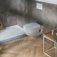 GEBERIT - Selnova Cuvette suspendue sans bride en céramique blanche avec abattant de WC SoftClose en Duroplast, blanc (WC-Selnova) - vignette