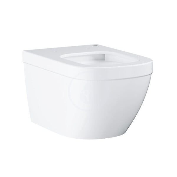 GROHE - Pack WC Bâti support Grohe Rapid SL + Cuvette sans bride Grohe Euro Ceramic, Blanc + plaque de déclenchement: Chrome (39536000) - large