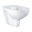 GROHE - Pack WC Bâti-support Rapid SL + WC Bau Ceramic sans bride + Abattant softclose + Plaque chrome (39418000) - vignette