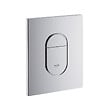 GROHE - Pack WC Bâti-support Rapid SL + WC Bau Ceramic sans bride + Abattant softclose + Plaque chrome (39418000) - vignette