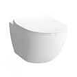 SWISS AQUA TECHNOLOGIES - Swiss Aqua Technologies Infinitio WC sans bride avec fixations invisibles + Abattant softclose (Infinitio2rimless) - vignette