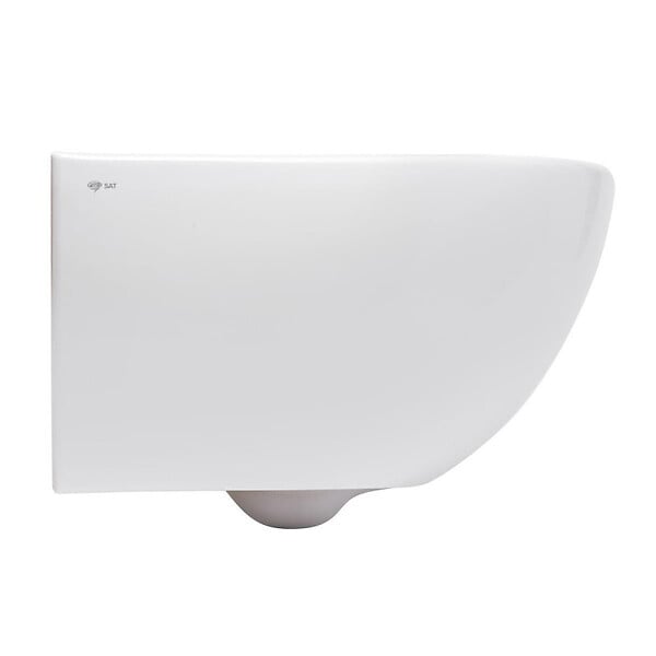 SWISS AQUA TECHNOLOGIES - Swiss Aqua Technologies Infinitio WC sans bride avec fixations invisibles + Abattant softclose (Infinitio2rimless) - large