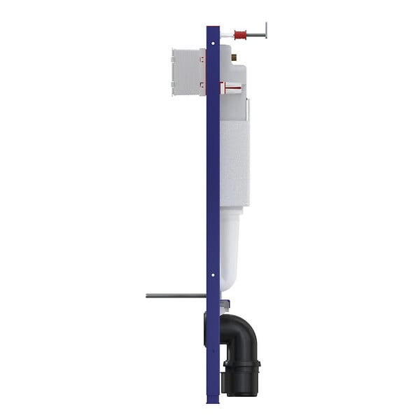 SWISS AQUA TECHNOLOGIES - Swiss Aqua Technologies Ensemble bâti-support + réservoir pour WC suspendu 112 cm (SATAMSK) - large