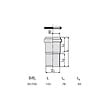GEBERIT - Pack Geberit  DuoFix 100 + Plaque de Commande Delta 51 Blanche (SETUP100-PRO2) - vignette