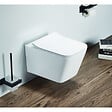 GROHE - Grohe Pack WC Bâti-support + WC sans bride Infinitio Design + Abattant softclose + Plaque chrome - vignette