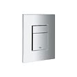 GROHE - Grohe Pack WC Bâti-support Rapid SL + WC sans bride LIVEA Bello + Abattant softclose + Plaque Chrome (RapidSL-Bello-1) - vignette