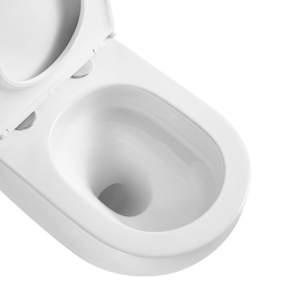 GEBERIT - Pack bâti-support Geberit + WC suspendu Swiss Aqua Technologies + Plaque de commande, blanc (FUSIONTQGEB1) - large