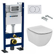GEBERIT - Pack Autoportant Bati-support Geberit Duofix + WC sans bride Ideal Standard Tesi - vignette